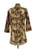 Alberto Makali Animal Print Gold Blazer Size L - photo 2