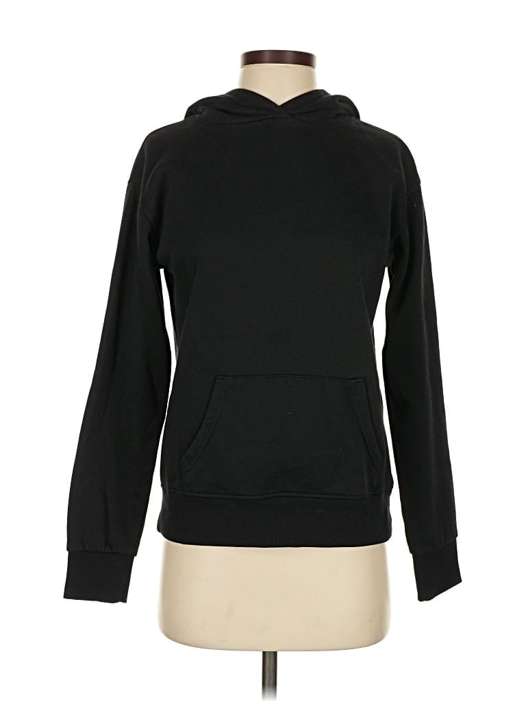 Pre-owned Primark Pullover Hoodie In Black