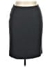 Caslon Solid Gray Formal Skirt Size 14 - photo 1