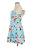 JOA Floral Blue Casual Dress Size XS - photo 5