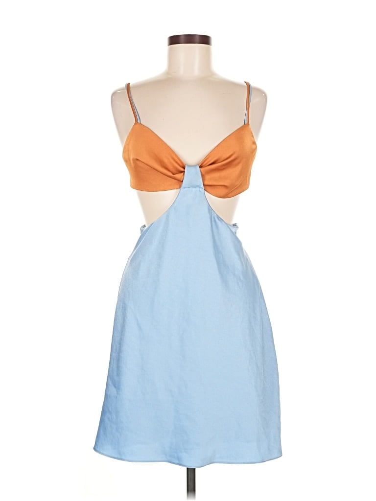 Pre-owned Bec & Bridge Cocktail Dress In Blue