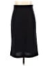 St. John Collection Solid Black Wool Skirt Size XP - photo 1