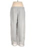Roaman's 100% Polyester Solid Gray Active Pants Size 16 - photo 2