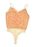 Lush 100% Polyester Yellow Bodysuit Size M - photo 1