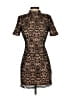 Forever 21 Graphic Brown Cocktail Dress Size S - photo 1