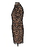 Forever 21 Graphic Brown Cocktail Dress Size S - photo 5