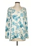 Caffé Marrakesh Floral Ivory Pullover Sweater Size S - photo 1