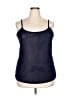 Lane Bryant 100% Polyester Blue Sleeveless Blouse Size 18 - 20 Plus - photo 1
