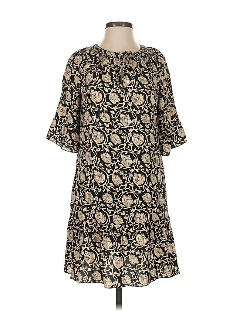 Pre-owned Margaret O'leary Casual Dress In Black