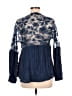 Unbranded Blue Long Sleeve Blouse Size M - photo 2