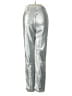 DELFI COLLECTIVE Metallic Silver Casual Pants Size XS - photo 2
