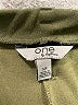 One By Chapter One Solid Green Casual Pants Size S - photo 7
