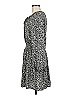 Gap 100% Rayon Paisley Gray Casual Dress Size M - photo 5