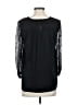 Comptoir des Cotonniers 100% Polyester Black Long Sleeve Blouse Size EU (FR) 36 / US 4 - photo 2
