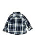 CALVIN KLEIN JEANS Plaid Blue Long Sleeve Button-Down Shirt 9-12 MO / 12 MO - photo 2