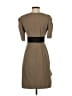 Max and Cleo 100% Polyester Brown Cocktail Dress Size 2 - photo 2