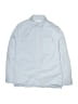 Zara Solid Blue Long Sleeve Button-Down Shirt Size 10 - photo 1