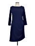 Unbranded Solid Blue Casual Dress Size L - photo 1