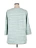 T by Talbots Teal Pullover Sweater Size XL - photo 2