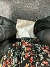 Sandro 100% Polyester Floral Black Casual Skirt Size Sm (1) - photo 3