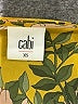 CAbi 100% Polyester Yellow 3/4 Sleeve Blouse Size XS - photo 7