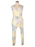 No Comment Tie-dye Yellow Jumpsuit Size L - photo 1