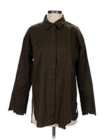 Christian Lacroix 3/4 Sleeve Button-Down Shirt (view 1)