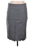 Banana Republic Solid Gray Casual Skirt Size 6 - photo 1