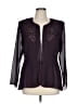 R&M Richards 100% Polyester Purple Blazer Size 16 - photo 1