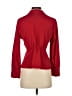 J.Crew 100% Polyester Red Long Sleeve Blouse Size 0 - photo 2