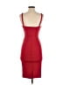 Hello Molly 100% Polyester Solid Red Cocktail Dress Size 2 - photo 2