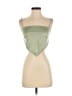 Danielle Bernstein 100% Polyester Green Bodysuit Size S - photo 1