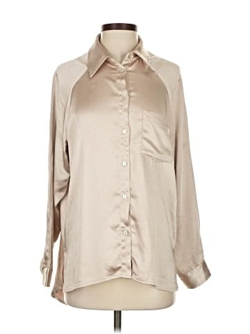 Line & Dot 3/4 Sleeve Blouse (view 1)