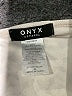 Onyx 100% Polyester Ivory 3/4 Sleeve Blouse Size XL - photo 7