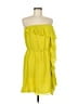 BCBGeneration 100% Polyester Yellow Cocktail Dress Size M - photo 1