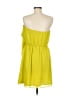 BCBGeneration 100% Polyester Yellow Cocktail Dress Size M - photo 2