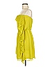 BCBGeneration 100% Polyester Yellow Cocktail Dress Size M - photo 5