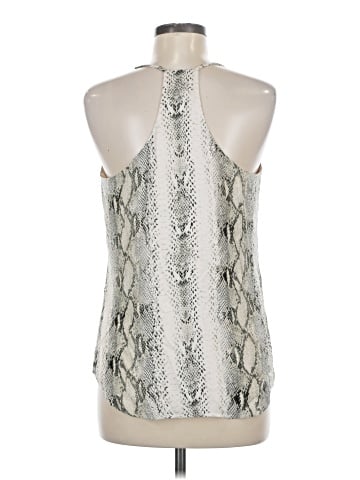 Lavender Brown Sleeveless Blouse (view 2)