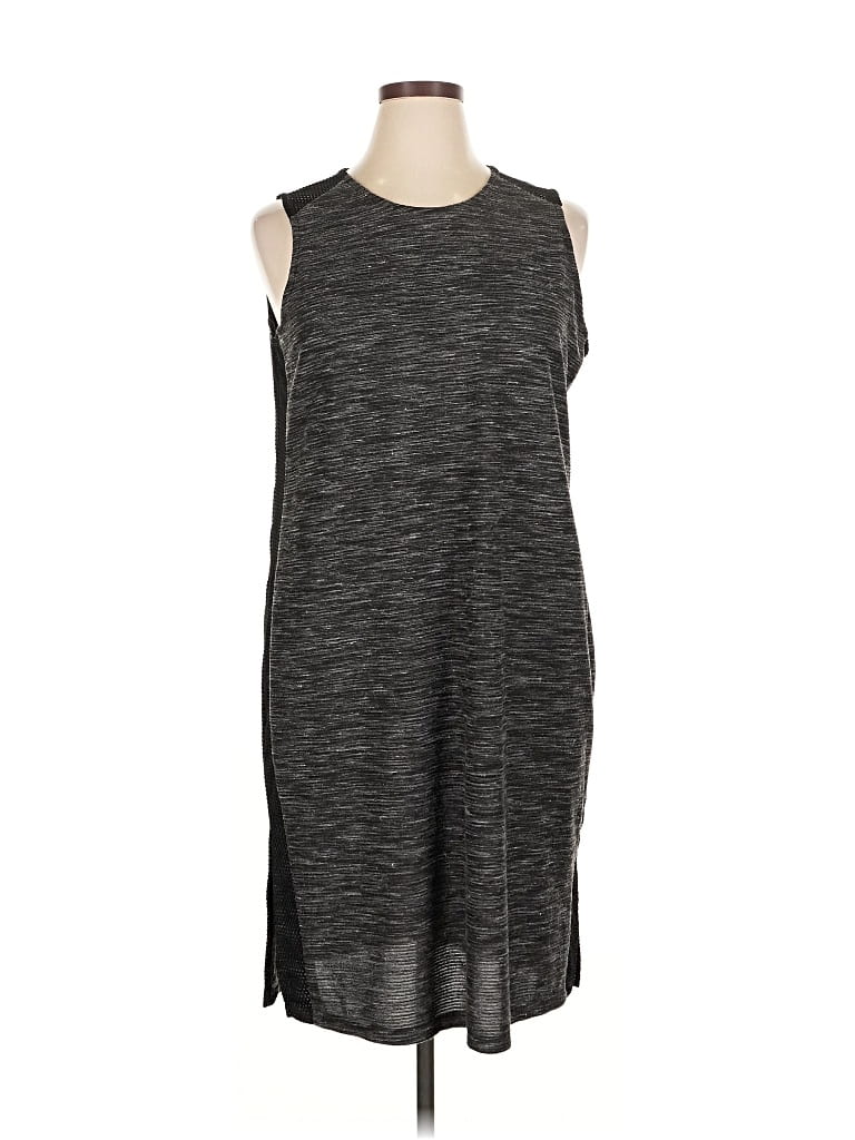 Pre-owned Xersion Casual Dress In Gray