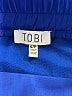 TOBI 100% Polyester Solid Blue Casual Skirt Size S - photo 3