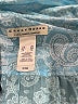 Crazy Horse Paisley Blue Long Sleeve Blouse Size XL - photo 7