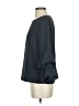 J.Crew 100% Polyester Blue 3/4 Sleeve Blouse Size 4 - photo 5