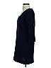 J.Crew 100% Polyester Solid Blue Casual Dress Size 00 - photo 5