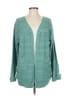 Unbranded 100% Polyester Teal Cardigan Size M - photo 1