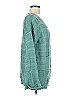 Unbranded 100% Polyester Teal Cardigan Size M - photo 4