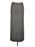 H&M Solid Gray Formal Skirt Size L - photo 1