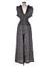 Max Studio Paisley Gray Black Jumpsuit Size S (estimated) - photo 2