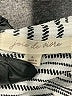 Joie De Vivre Stripes Silver 3/4 Sleeve Blouse Size L - photo 7