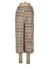 Abbeline 100% Rayon Print Brown Casual Pants Size L - photo 1
