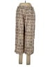 Abbeline 100% Rayon Print Brown Casual Pants Size L - photo 2